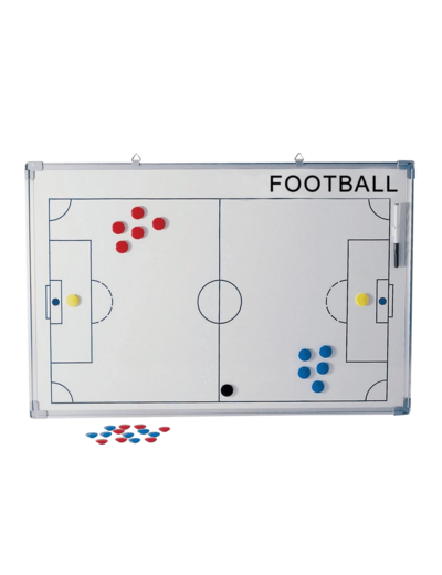 Tableau magnétique et effaçable football
