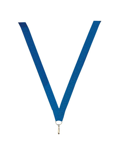 Ruban bleu fin 80x1cm