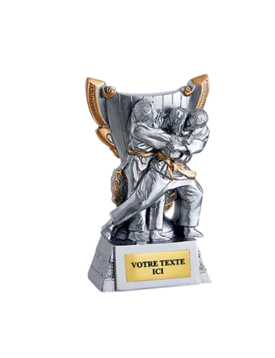 Trophee trophee resine discip judo h 11 cm