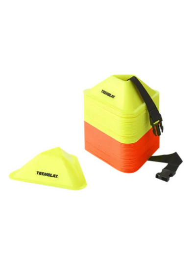 Coupelles triangulaires 100 en plas
