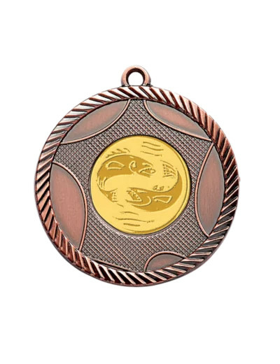 Medaille zamak diam50mm bronze