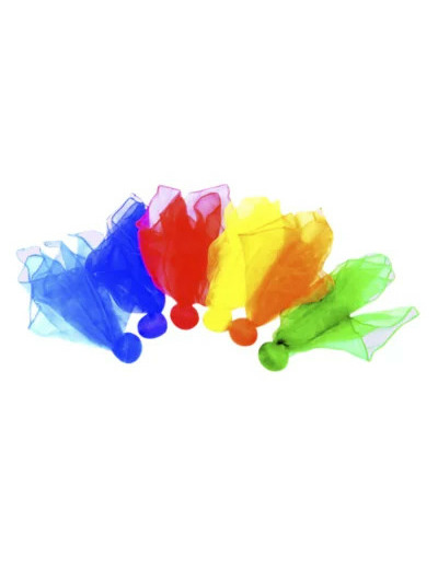 Lot de 6 balles foulard
