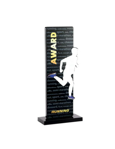 Trophee acrylique personnalisable n
