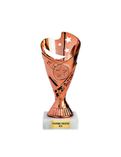 Coupe economique bronze hauteur 17,