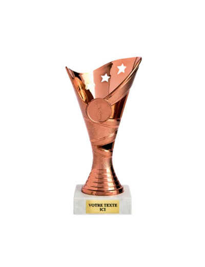 Coupe economique bronze hauteur 18