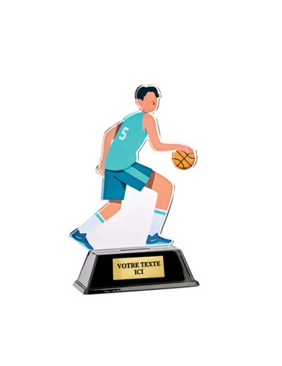 Trophee acrylique personnalisable b