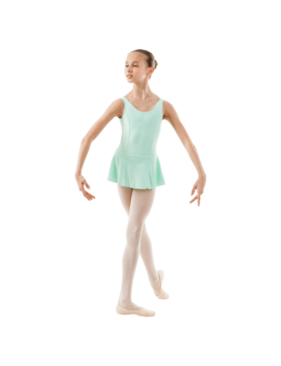 Justaucorps sans manches avec jupette jr