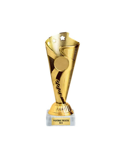 Coupe economique or hauteur 17,5 cm