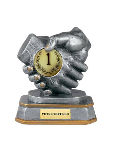 Trophee resine fair play h. 17 cm