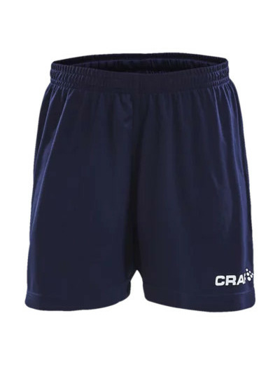 Squad short solid jr navy/whit