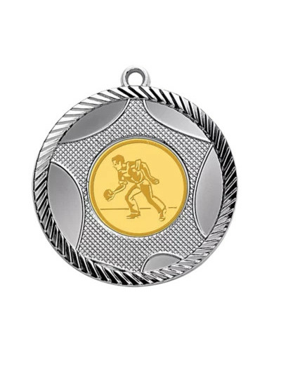Medaille zamak diam50mm argent