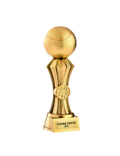 Trophee resine discipline or tennis