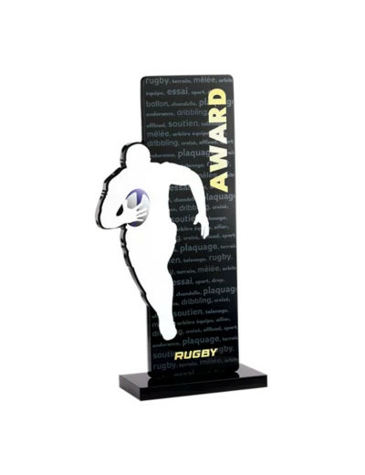 Trophee acrylique personnalisable n