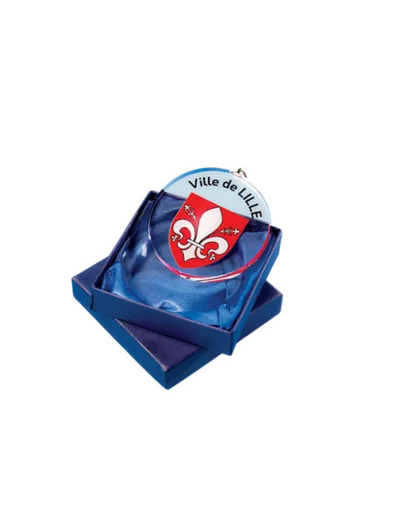 Medaille en verre epaiss 8mm