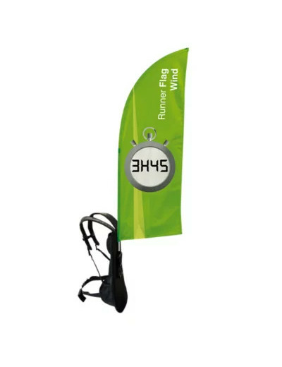 Voile Wind Pour Runner Flag