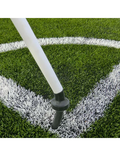 Poteau tube pvc blanc