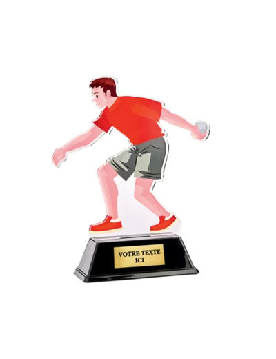 Trophee acrylique personnalisable p