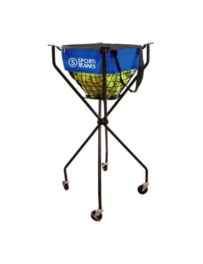 Chariot ramasse balles de tennis