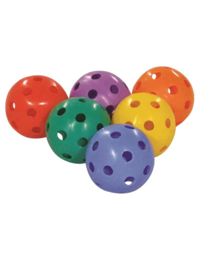 6 Balles De Couleur Unihockey Initiation