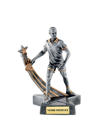 Trophee resine tdt homme h. 21 cm
