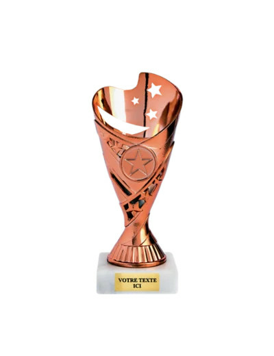 Coupe economique bronze hauteur 17,