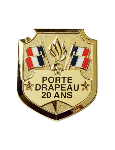 Ins porte-drap 20 ans dim2x1,5cm