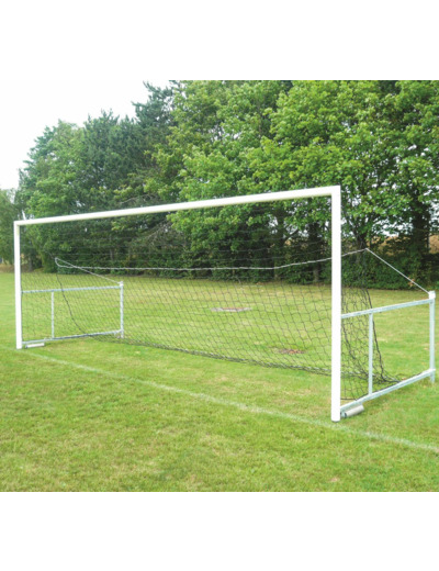 Paire de buts foot à 8 repliables deport reglable  facade en aluminium