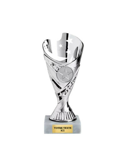 Coupe economique argent hauteur 17,