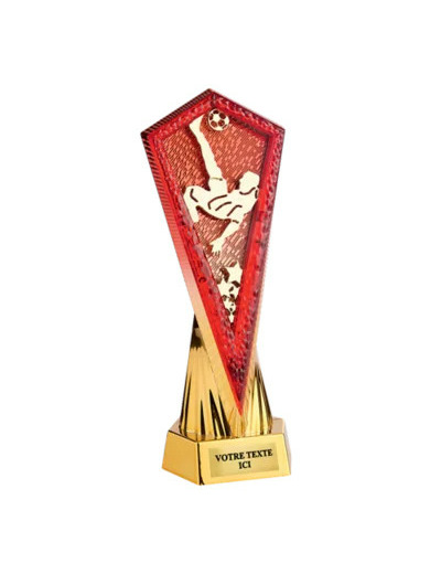 Petit trophee plastique monte or/ro