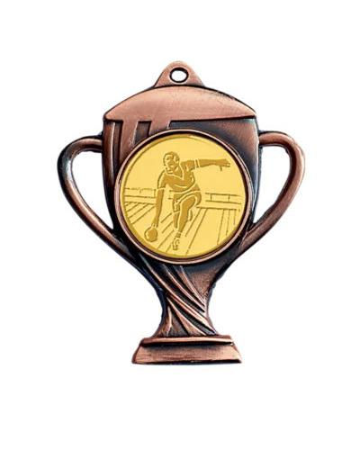 Medaille zamak diam50mm bronze