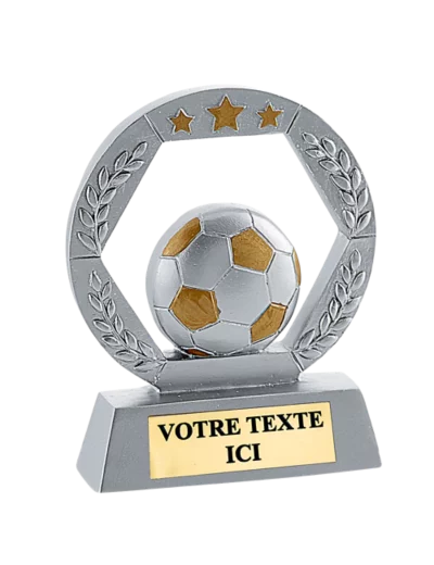 Trophee resine foot eco h.11cm