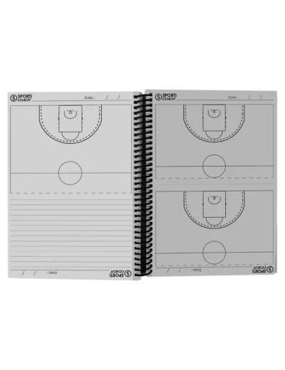 Carnet coach basketball