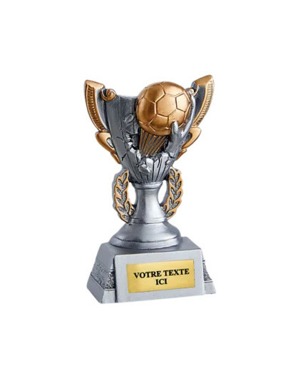 Trophee resine discip handball h 11cm