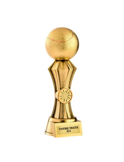Trophee resine discipline or tennis