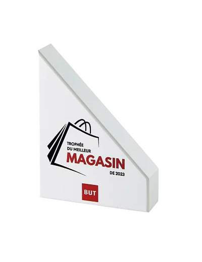 Trophee bois hauteur 130 cm