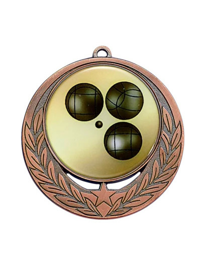 Medaille zamak diam70mm bronze