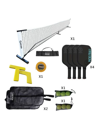Kit complet pickleball-bois