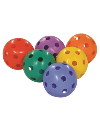 6 Balles De Couleur Unihockey Initiation