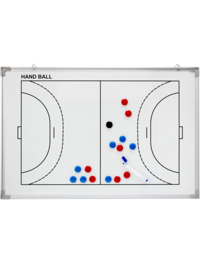 Tableau magnétique et effaçable handball