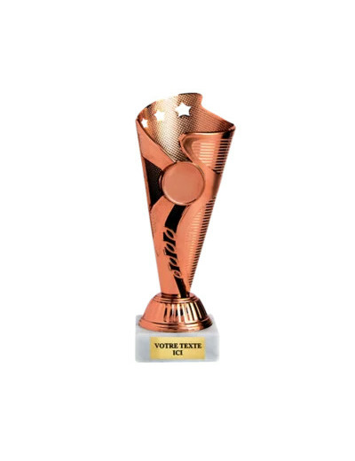 Coupe economique bronze hauteur 17,
