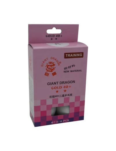 Boite 6 balles de ping-pong