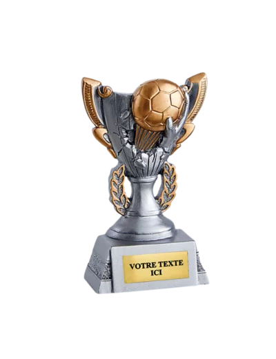 Trophee resine discip handball h 11cm