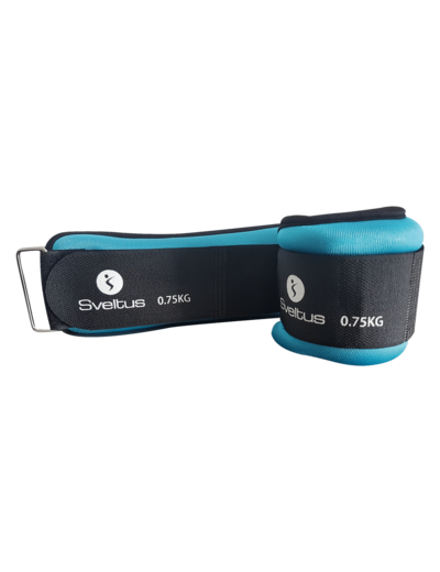 Lot de 2 bracelets lestés lycra® 750 g