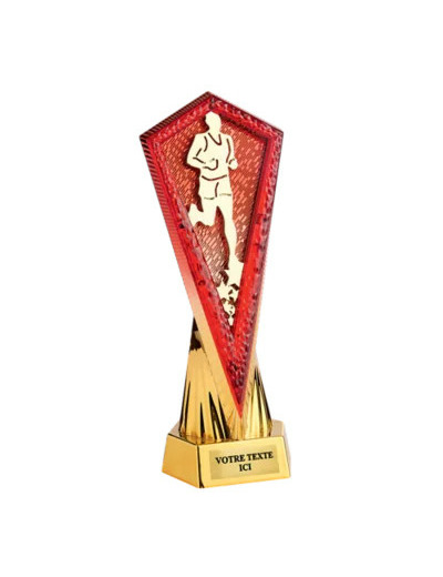 Petit trophee plastique monte or/ro