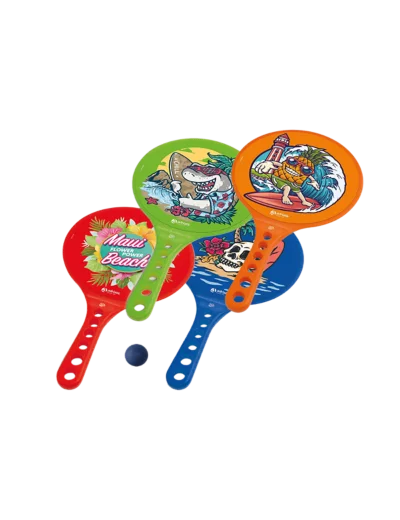 Lot de 2 raquettes de beach ball