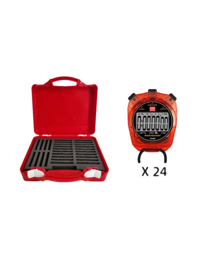 Kit 24 chrono dt481 + malette rigid