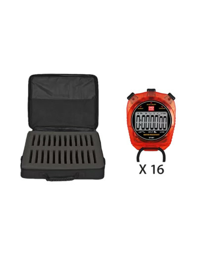 Kit 16 chrono dt481 + malette soupl