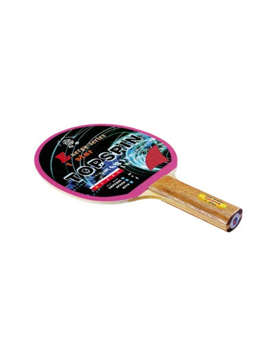 Raquette ping-pong topspin