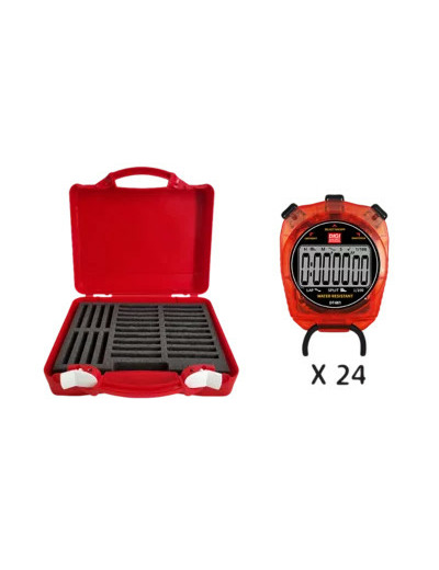 Kit 24 chrono dt481 + malette rigid