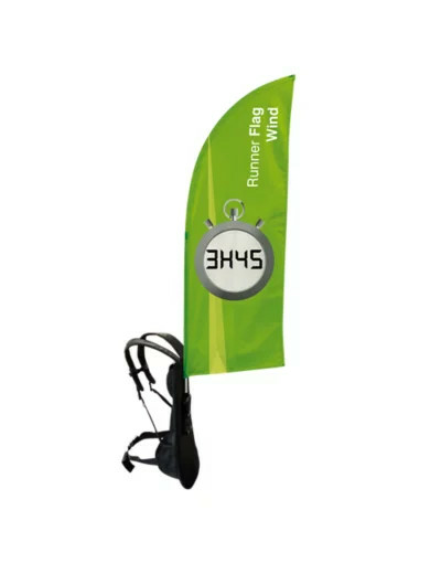 Voile Wind Pour Runner Flag